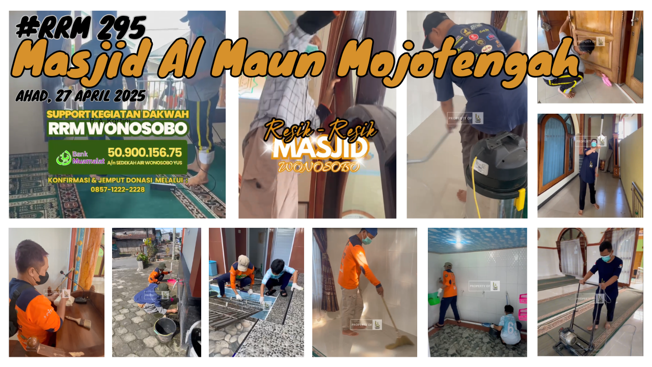 RRM #295 Masjid Al Maun Mojotengah Wonosobo