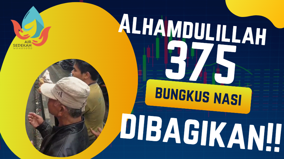 Tebar Nasi Bungkus Jumat 10 Januari 2025
