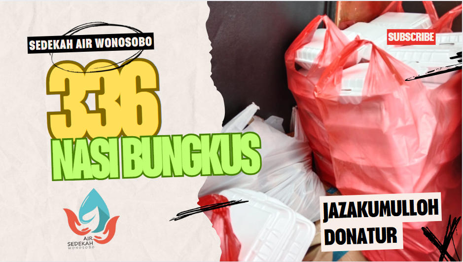 Tebar Nasi Bungkus Jumat 24 Januari 2025
